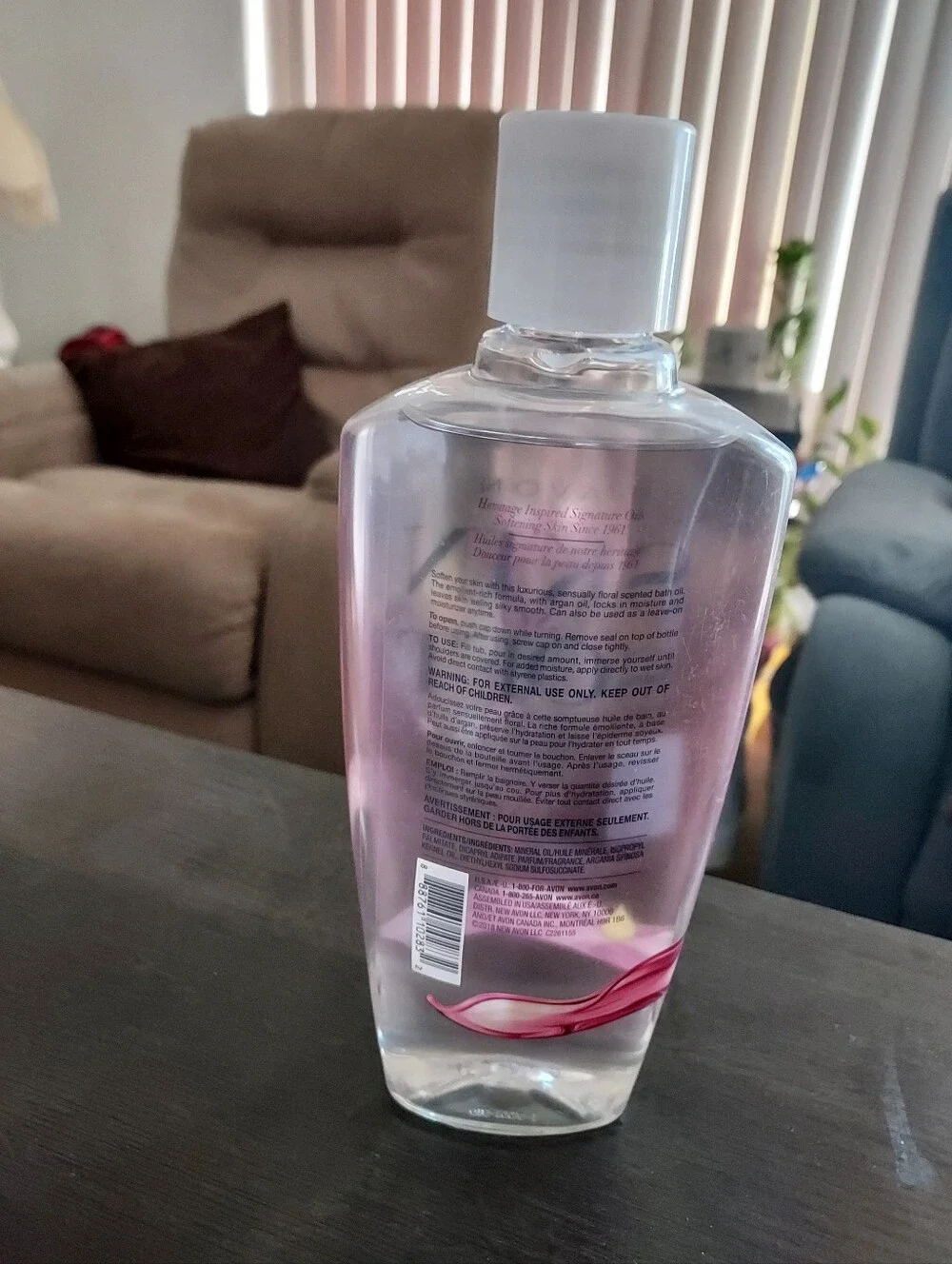 Avon Skin So Soft Soft & Sensual Bath Oil - Pink